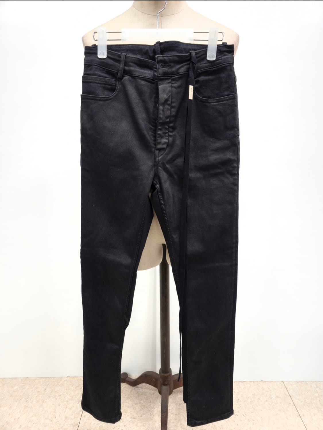 앤 드뮐미스터 블랙 와웃 5 포켓 컴포트 스키니 트라우저 32 상품이미지4