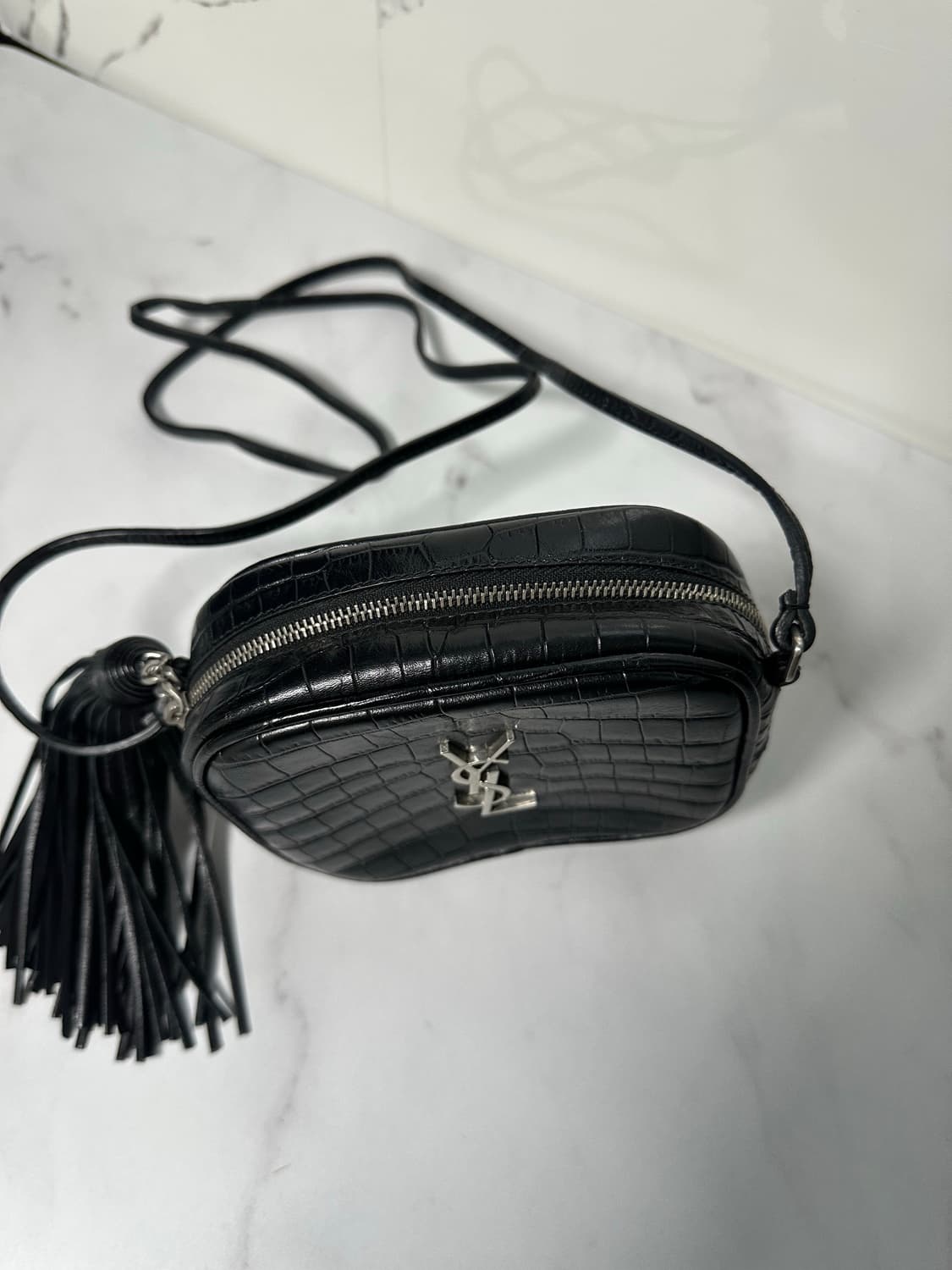 [A+ 정품] 생로랑 크로커다일 블로거 크로스백 상품이미지4