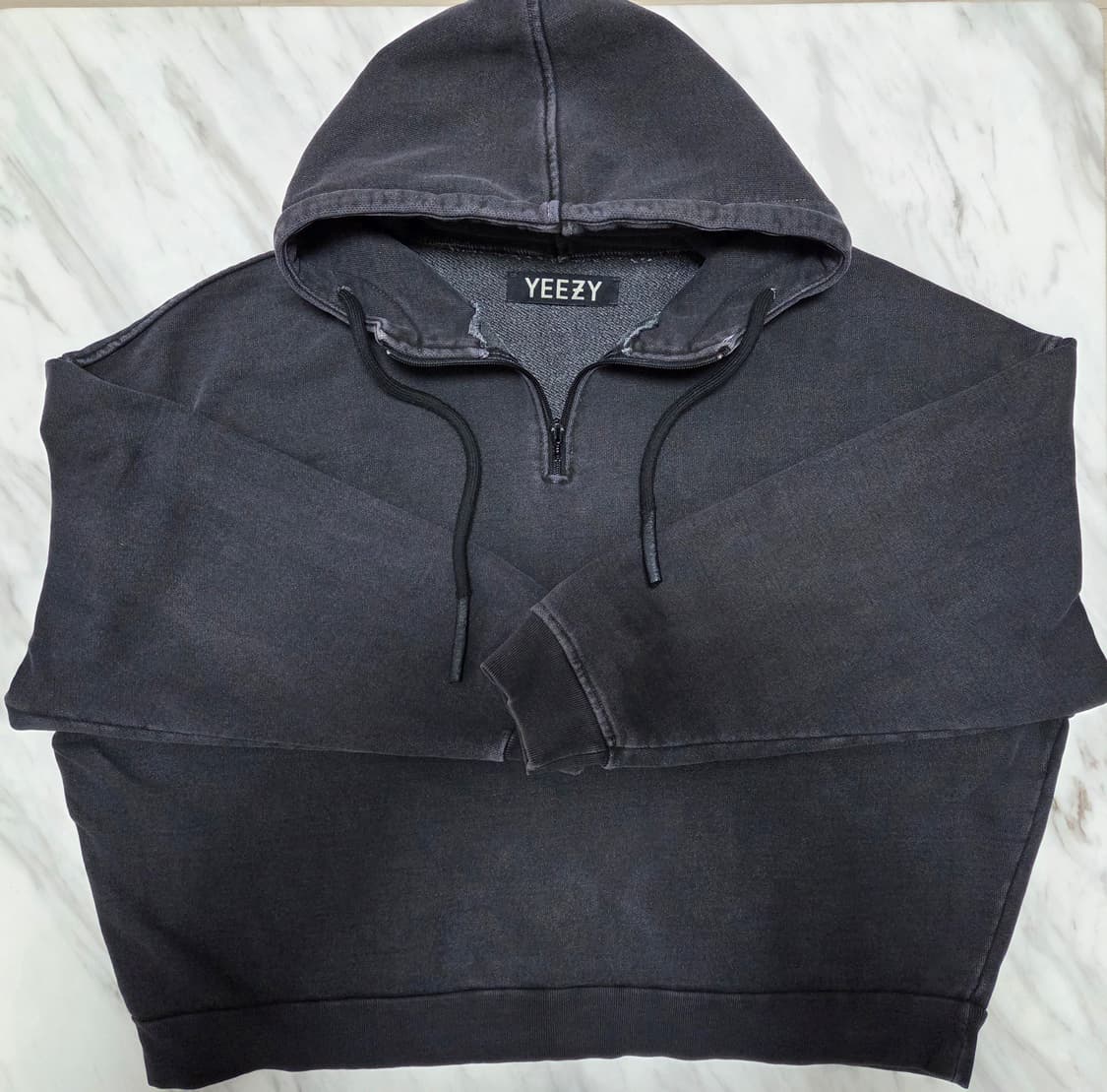 이지 시즌1 하프 집업 캐비어 후디 상품이미지2