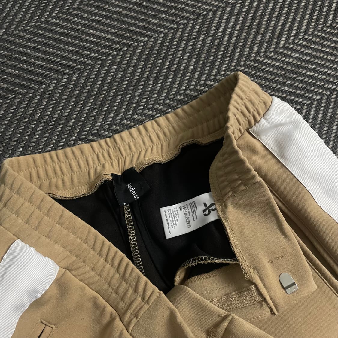 앤더슨벨 와이드핏 트랙 슬랙스o 3810 상품이미지5