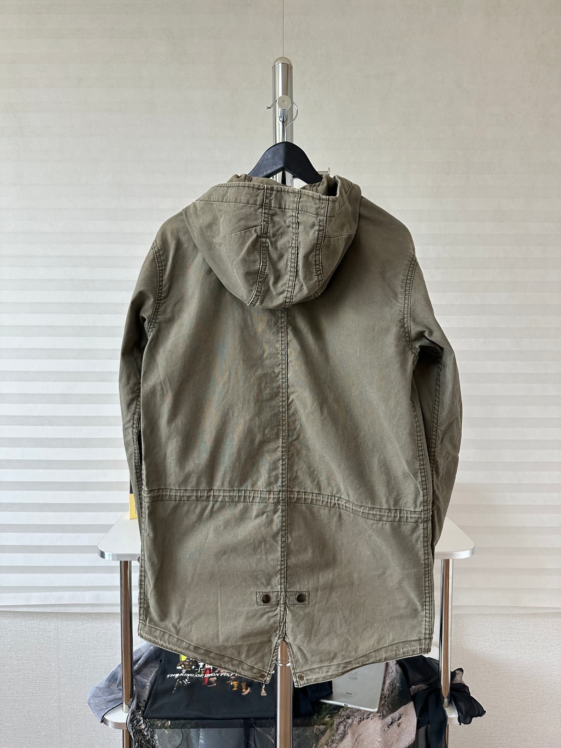 BEAMS Olive Fishtail Military Parka 상품이미지8
