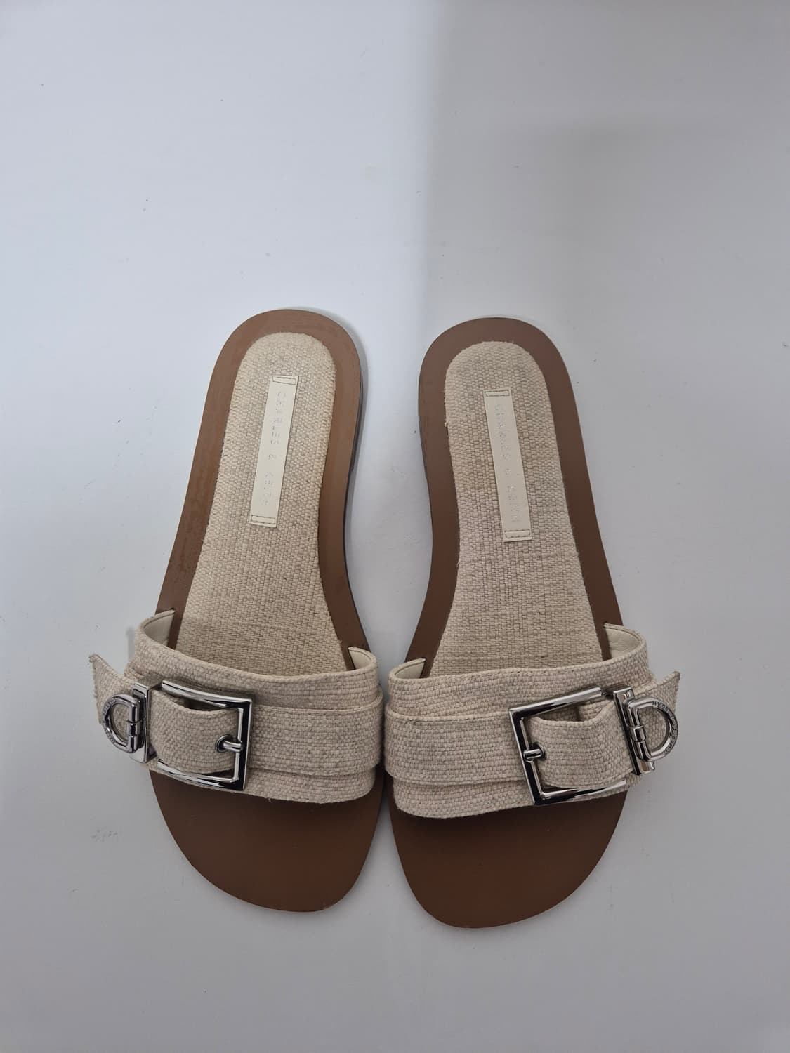 찰스앤키스 리넼 메탈릭버클 슬라이드 상품이미지2