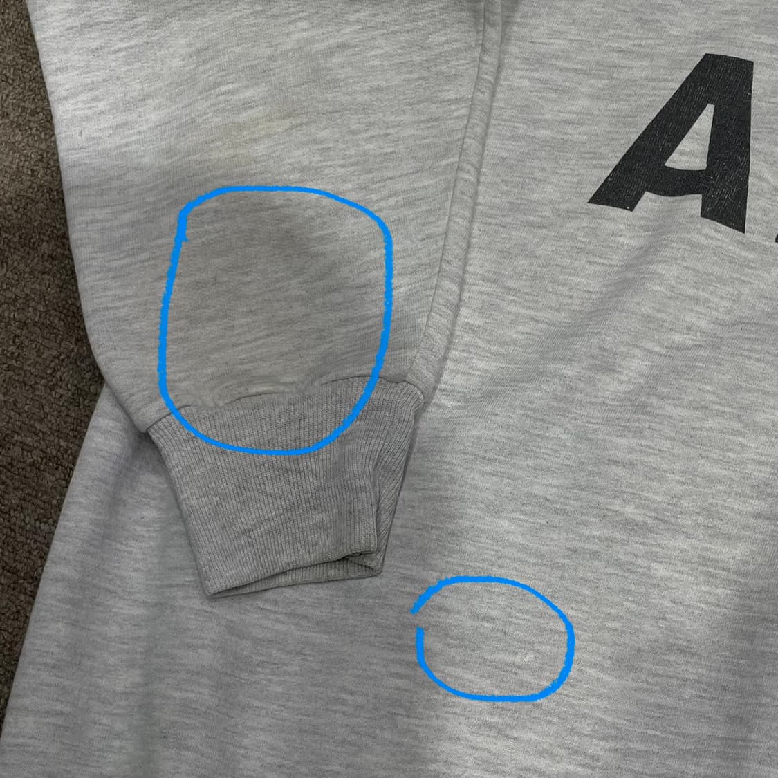 (L) ARMY 밀리터리 스웻셔츠 맨투맨 상품이미지4