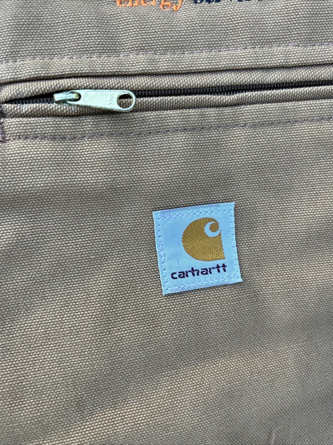 칼하트 J01 디트로이트 커스텀 자켓 브라운 상품이미지3