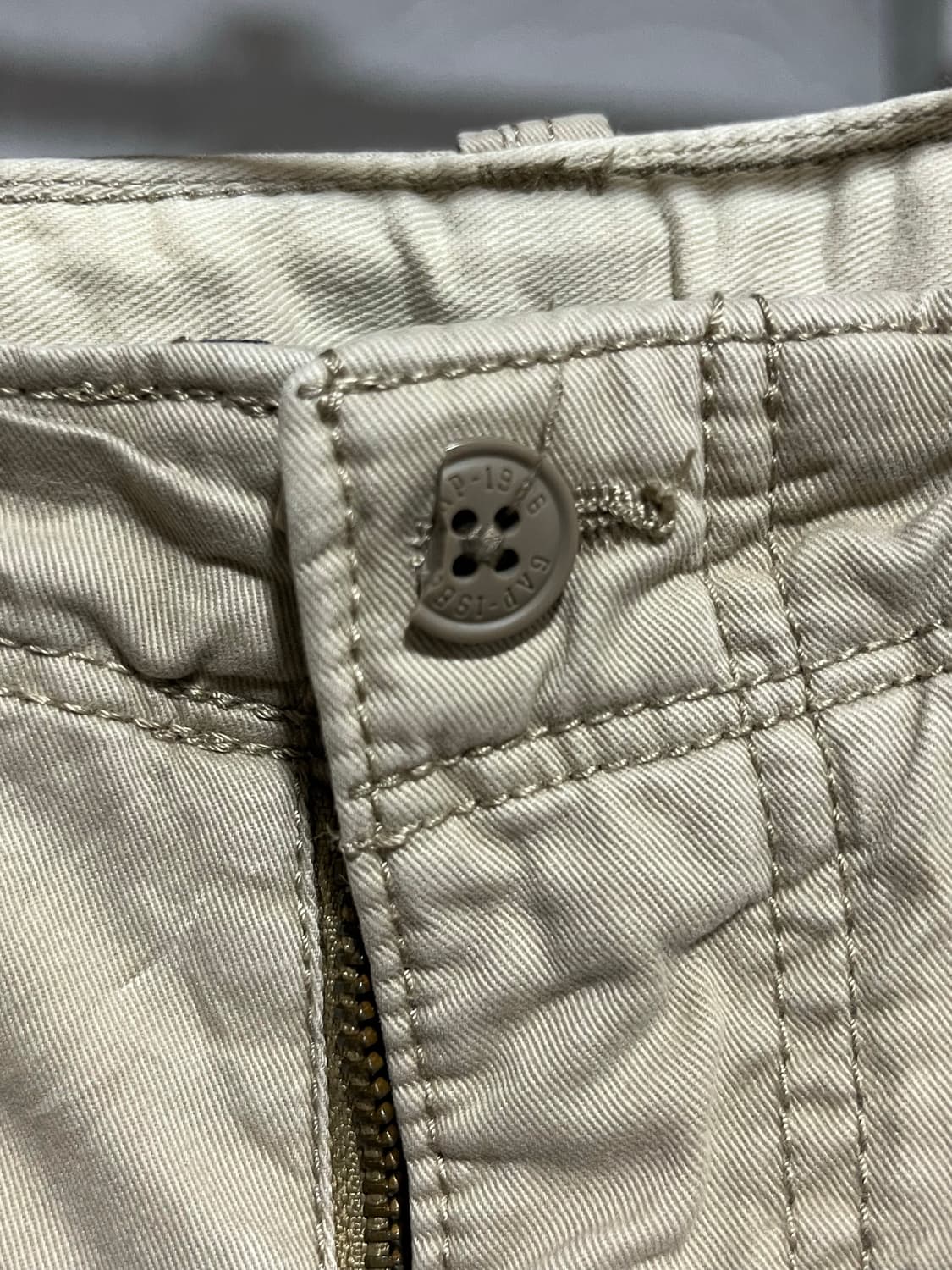Gap kids ivory cargo pants 상품이미지3