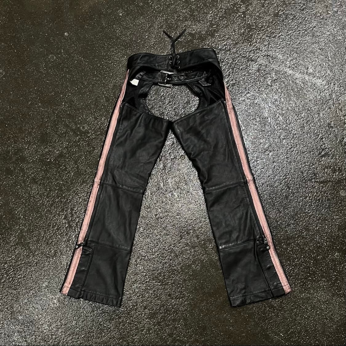 할리데이비슨 가죽 챕스 팬츠 상품이미지1