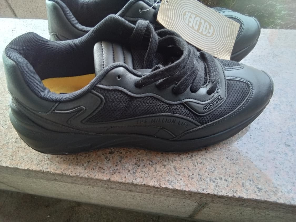 치스윅 폴드 콜라보 블랙 어글리 슈즈 운동화 상품이미지8