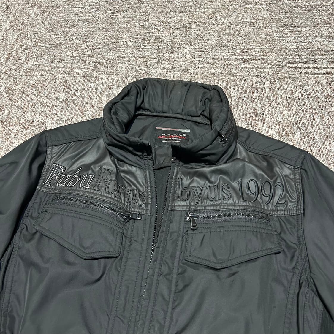 L) FUBU 후부 나일론 바람막이 점퍼 Y2K 상품이미지3