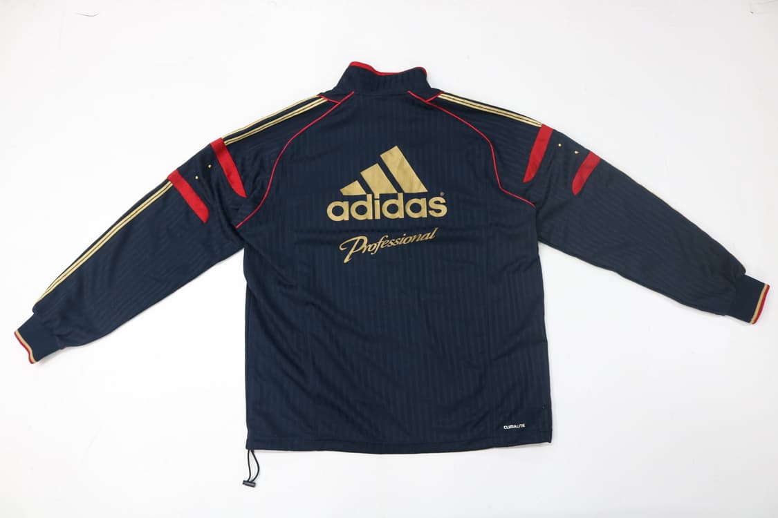 아디다스(Adidas) 프로페셔널 빈티지 네이비 골드 웜업 트랙탑 (M) 상품이미지6