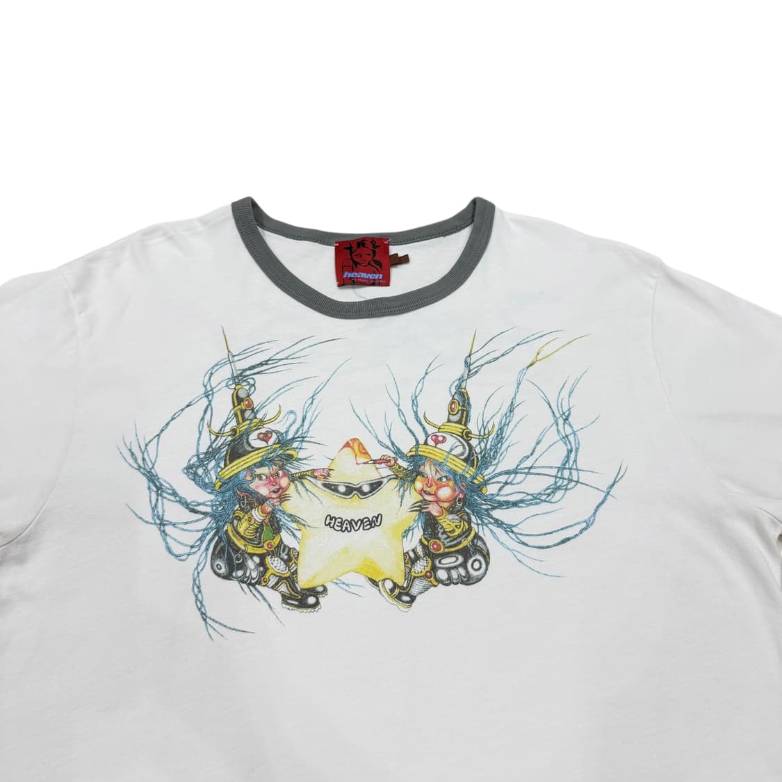 헤븐 바이 마크 제이콥스 베이비즈 링거 반팔 티셔츠 초크 L 상품이미지2