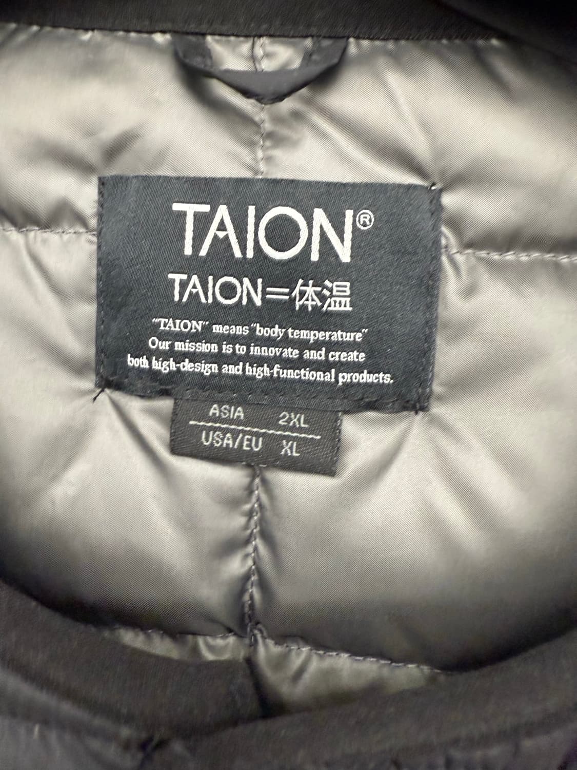 타이온 경량패딩 xl 상품이미지3