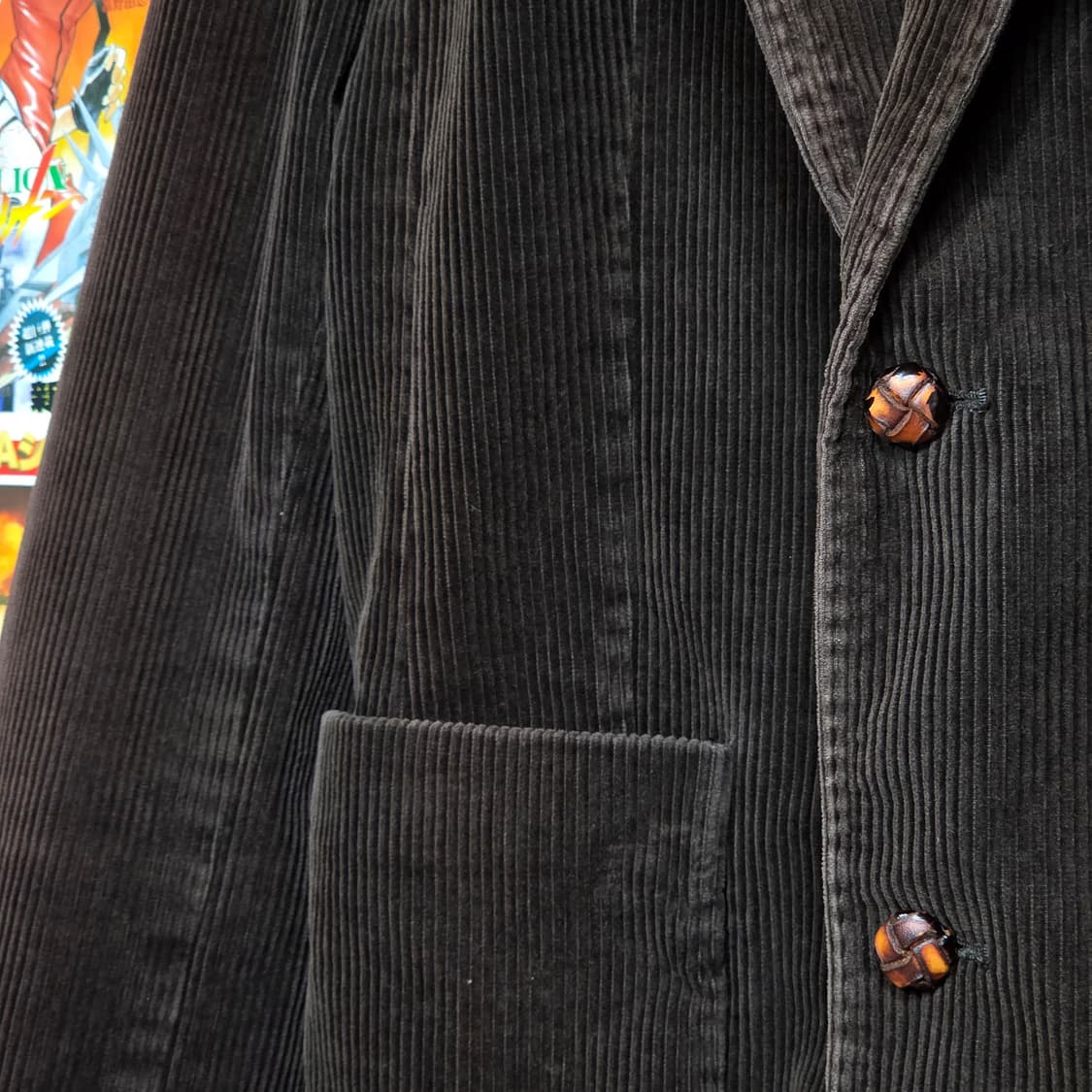 아메리칸 이글 브라운 코듀로이 블레이저 자켓 상품이미지4