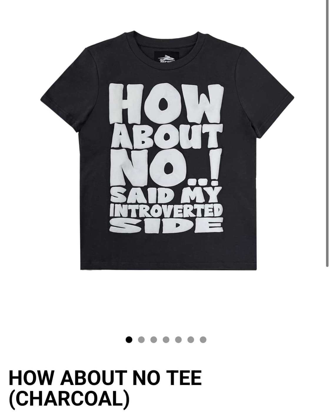 제노리포트 how about no tee 상품이미지1