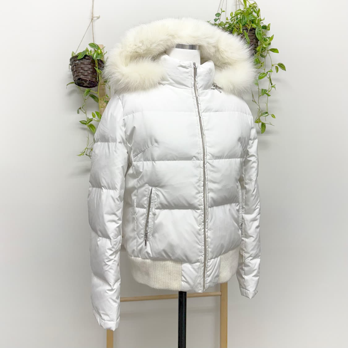 JPN/ 모리걸화이트패딩 아이보리패딩 모리룩패딩 모리걸패딩 상품이미지3