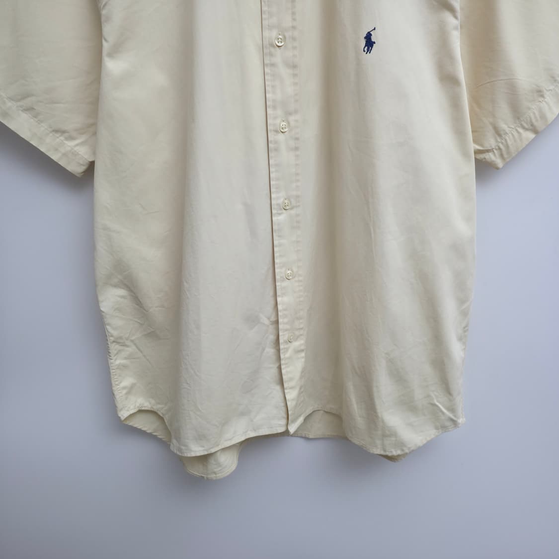 [XL] 폴로 랄프로렌 반팔 셔츠 연노랑 상품이미지3