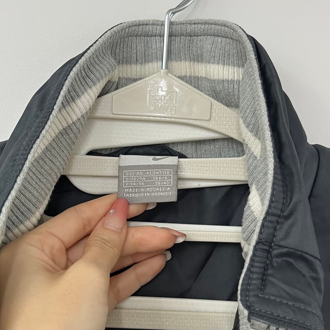 나이키 자수로고 투웨이 크롭 바시티 자켓 상품이미지9