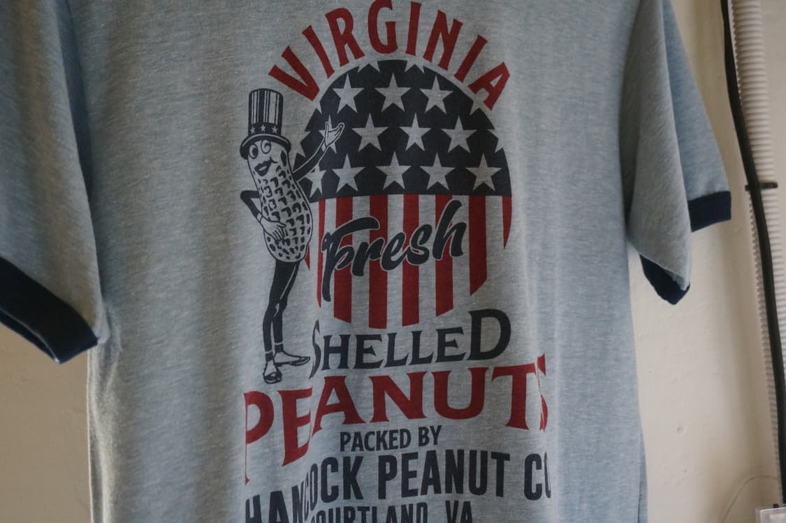 GUNZ “VIRGINIA PEANUTS” T-shirt (새상품) 상품이미지3