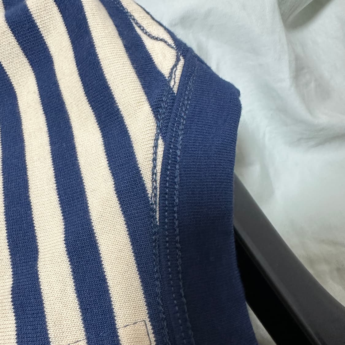 오콘쿼 스트라이프 긴팔 티셔츠 L 상품이미지3