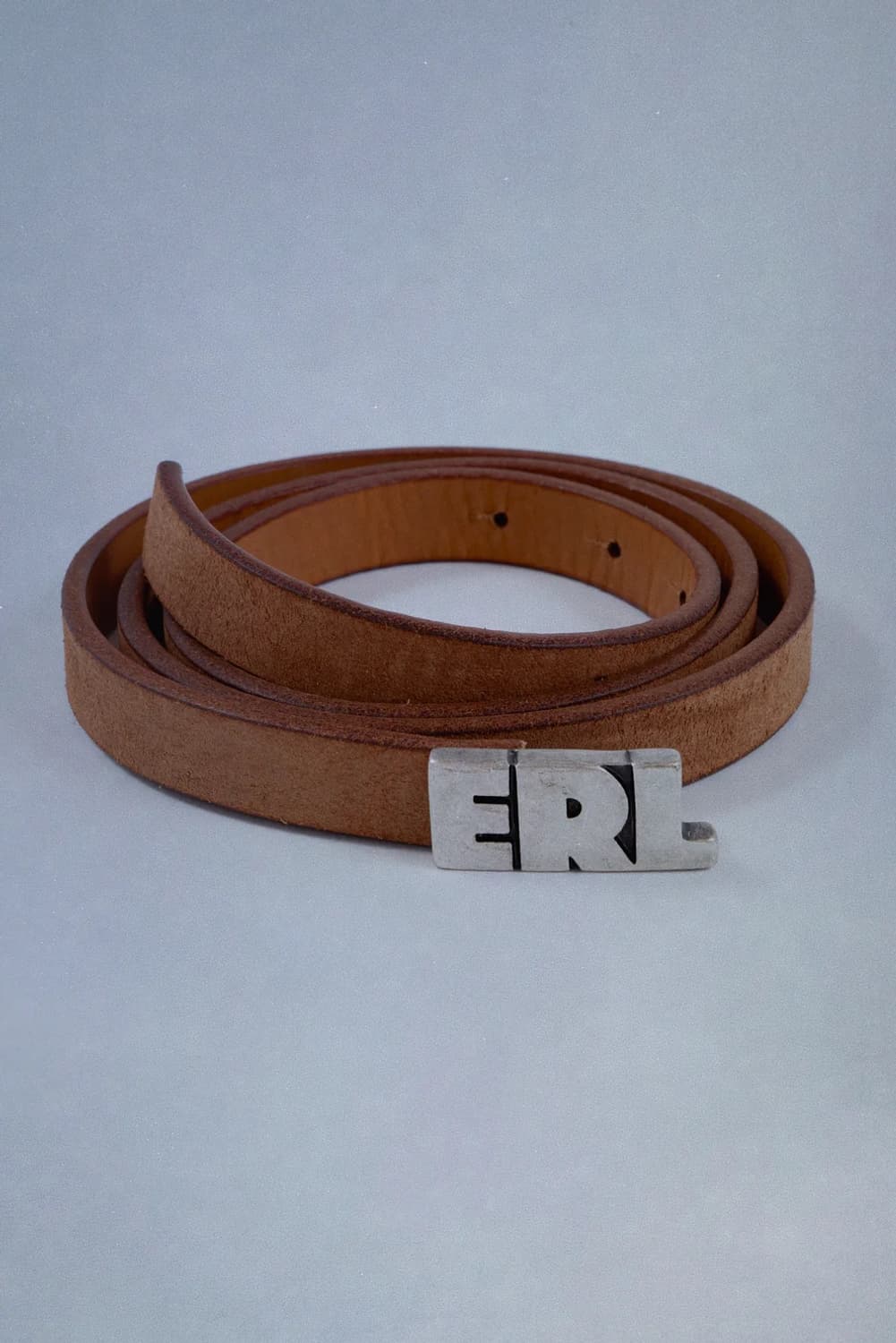 이알엘 ERL 26ss 스키니 벨트/브라운 상품이미지1