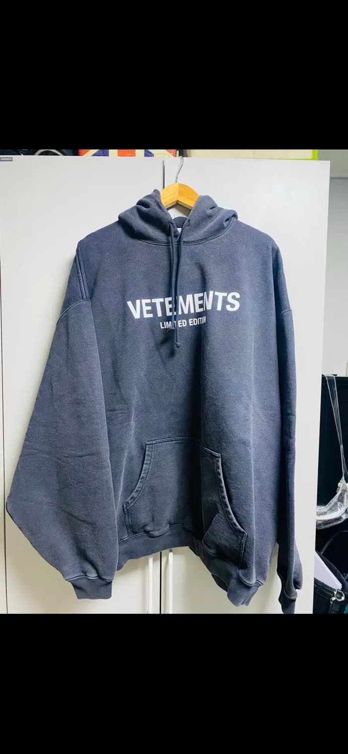 베트멍 리미티드 에디션 로고 블랙 후드 상품이미지1
