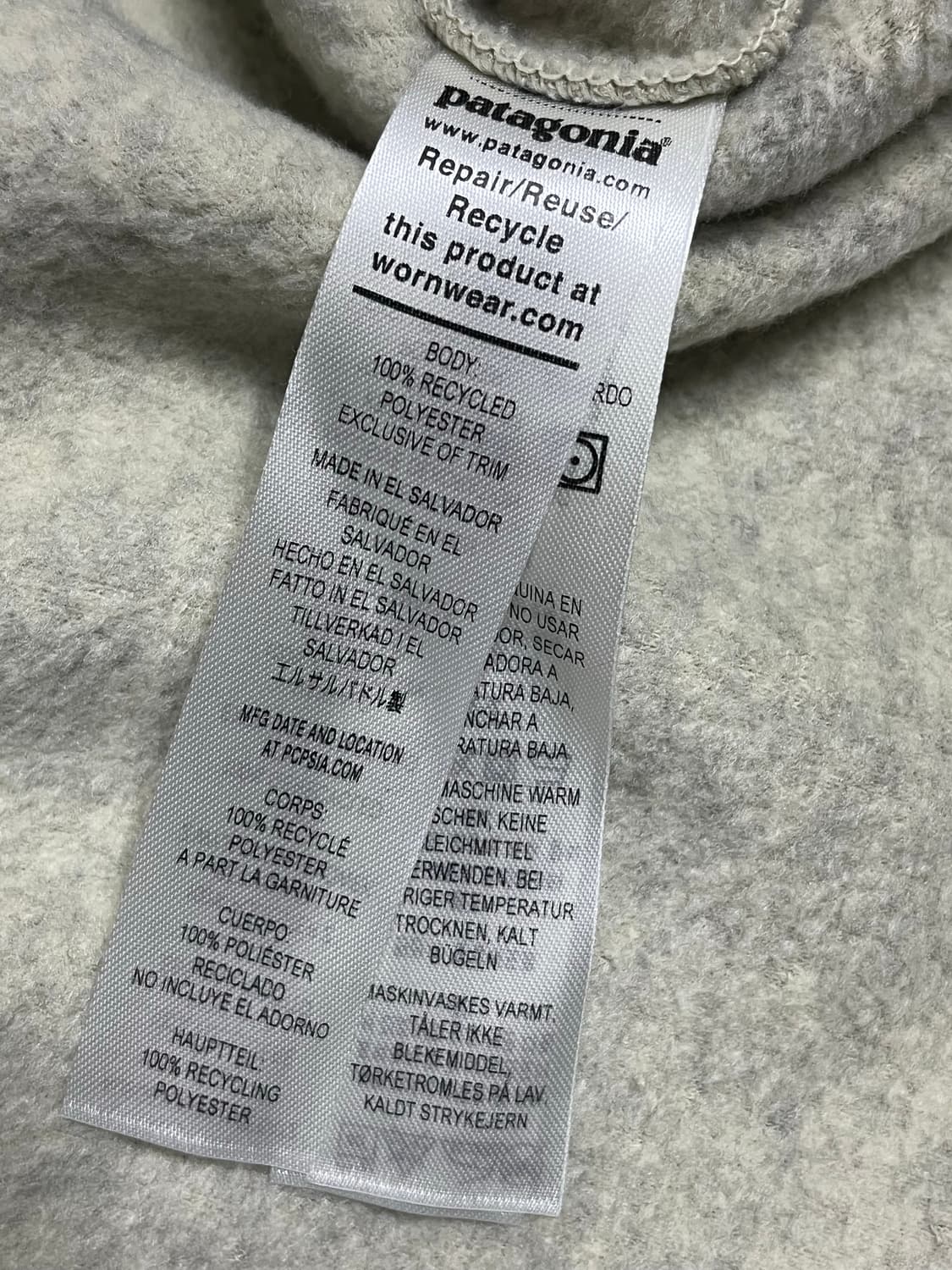 파타고니아 신칠라 플리스 m 상품이미지4