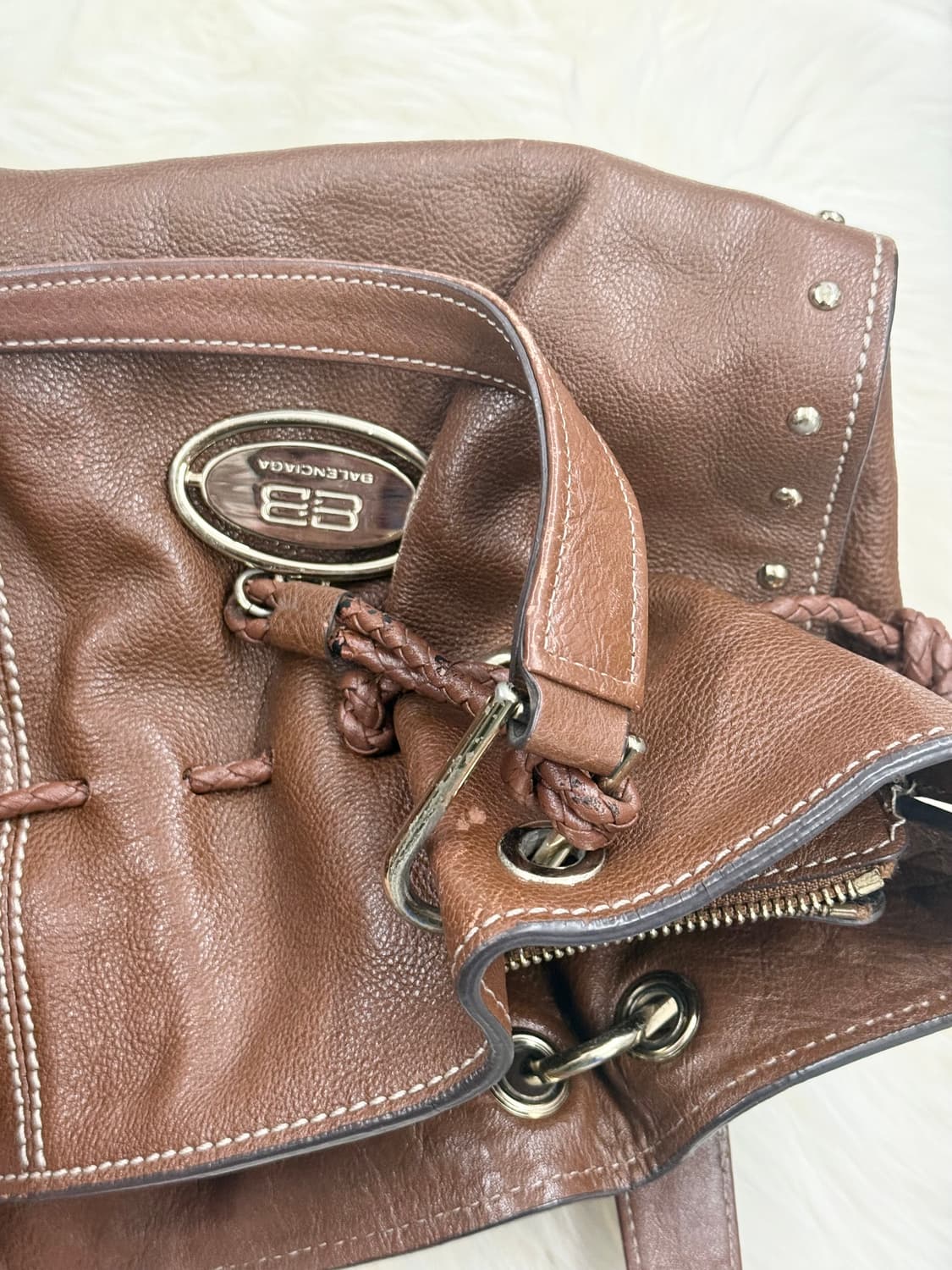 00s 발렌시아가 BB 드로우스트링 숄더백 상품이미지10