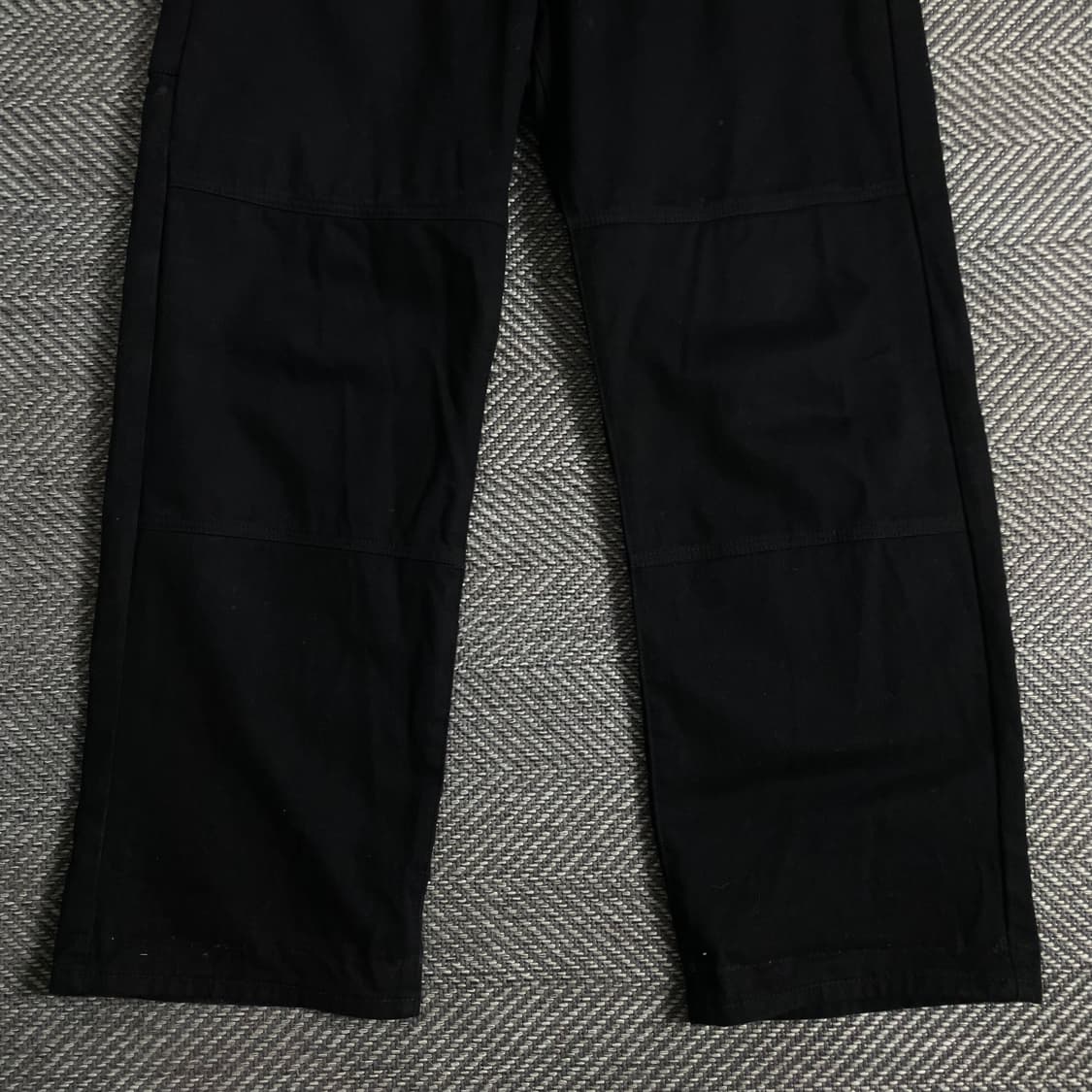 벌스데이 더블니 와이드핏 블랙 데님 팬츠y 3188 상품이미지3