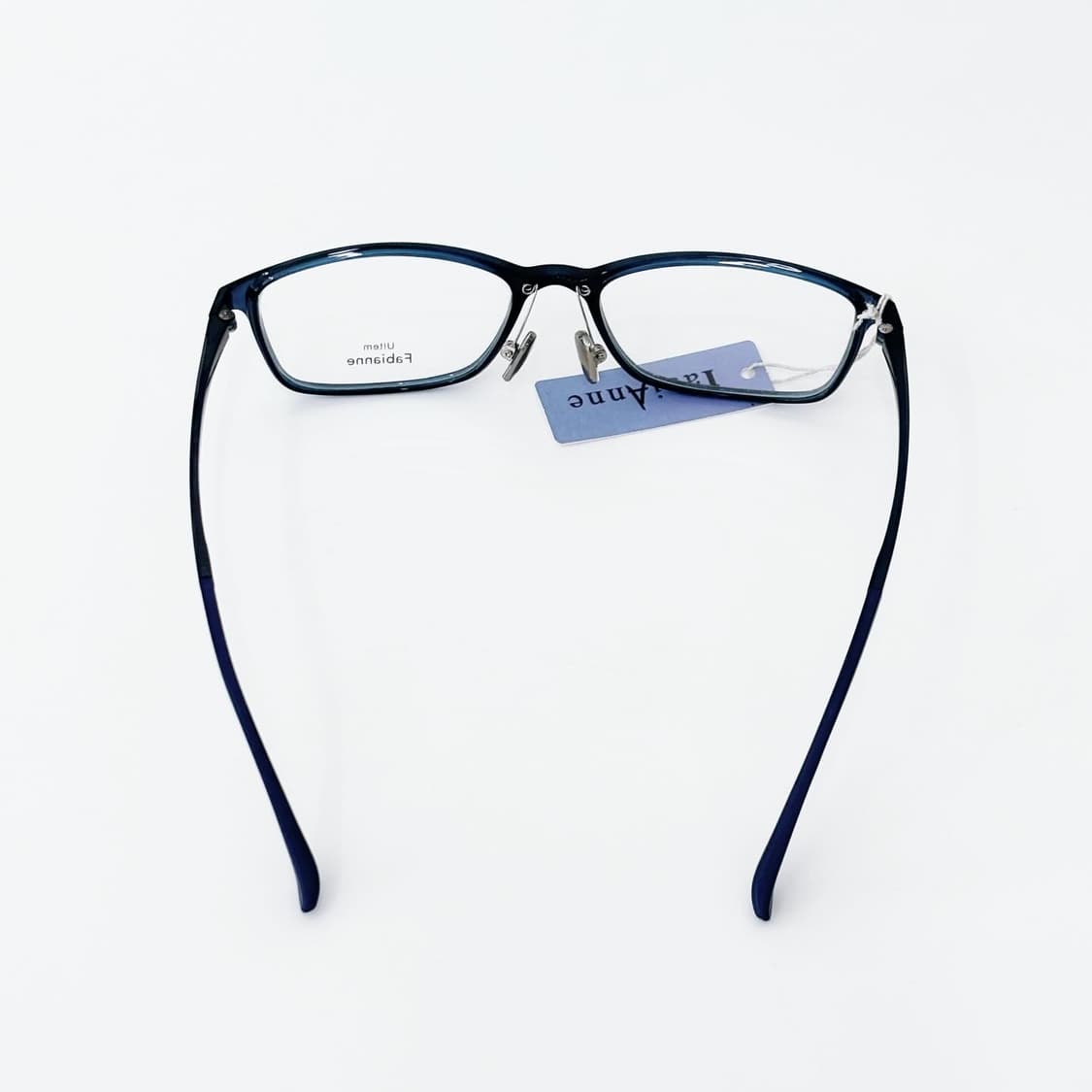 FABIANNE 블루 뿔테 데드스탁 빈티지안경 상품이미지4