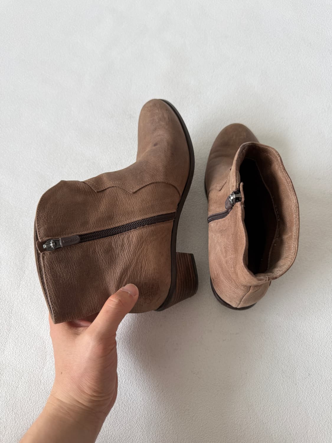 [250]Pre owned 레더 웨스턴 부츠 상품이미지5