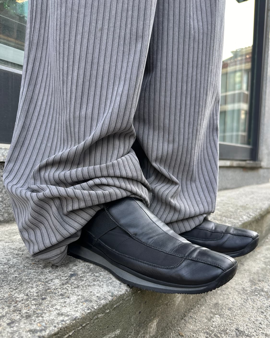 2000s 프라다 스포츠 로퍼 스니커즈 플랫 슈즈 드롭 상품이미지5