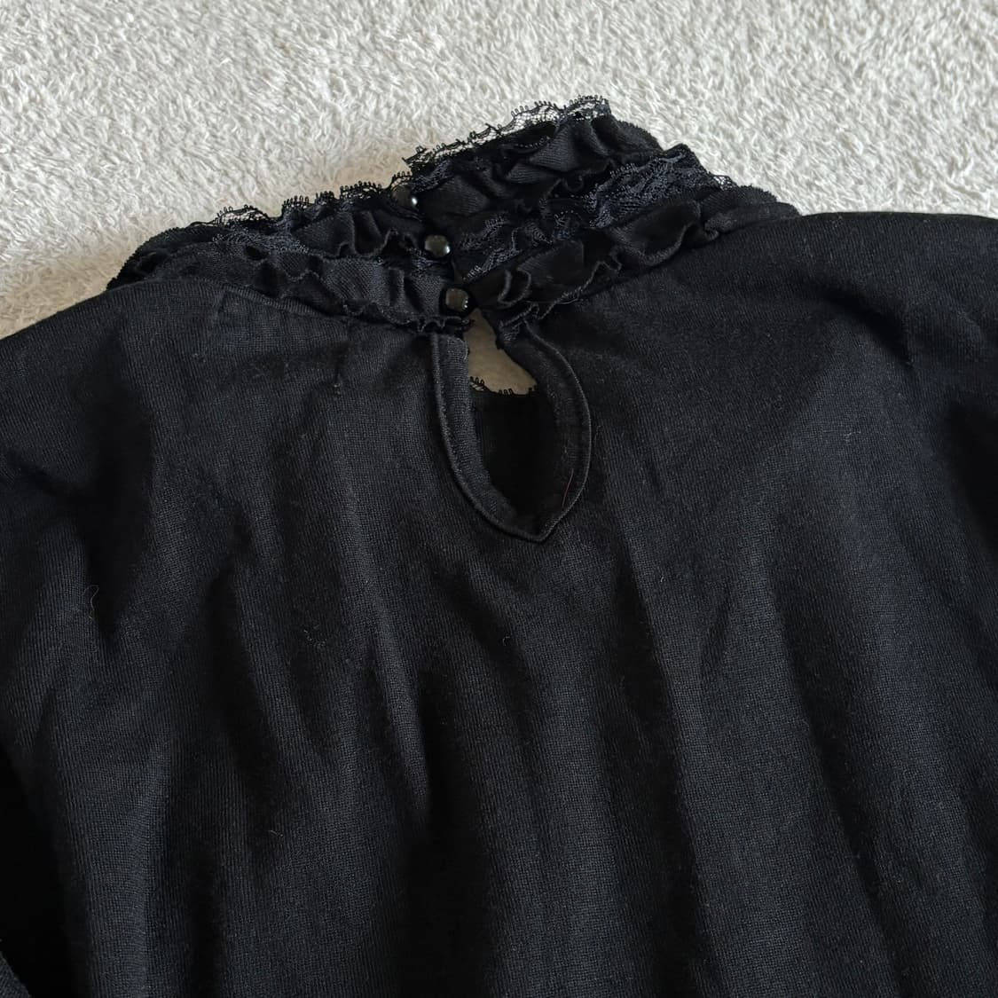 일본빈티지 emma james 블랙 이너 탑 상품이미지6