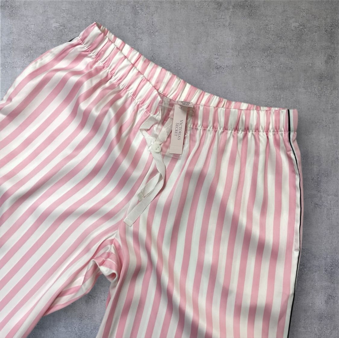 빅토리아시크릿 핑크 스트라이프 파자마 세트 XS 상품이미지7