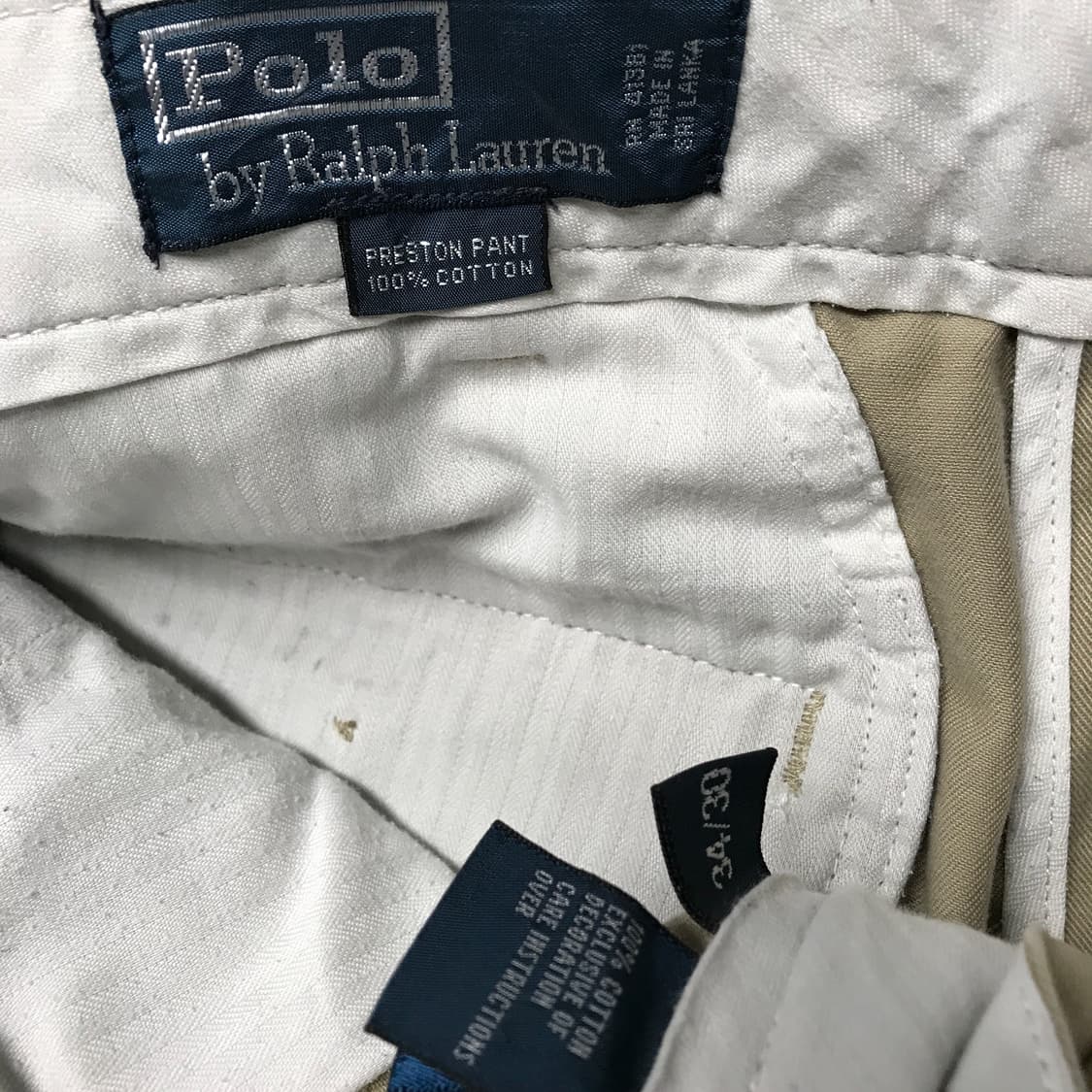 폴로 랄프로렌 베이지 치노 팬츠 34/30 상품이미지6