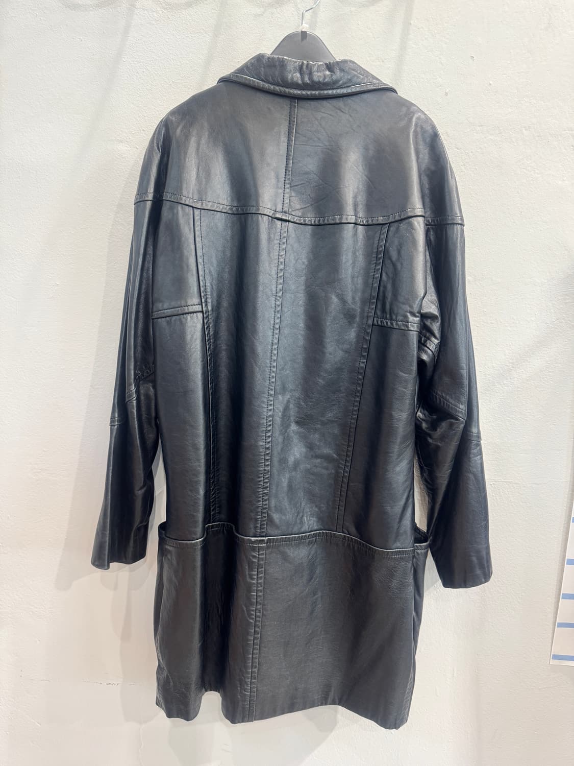 vintage 램스킨 오버핏 하프코프 상품이미지9