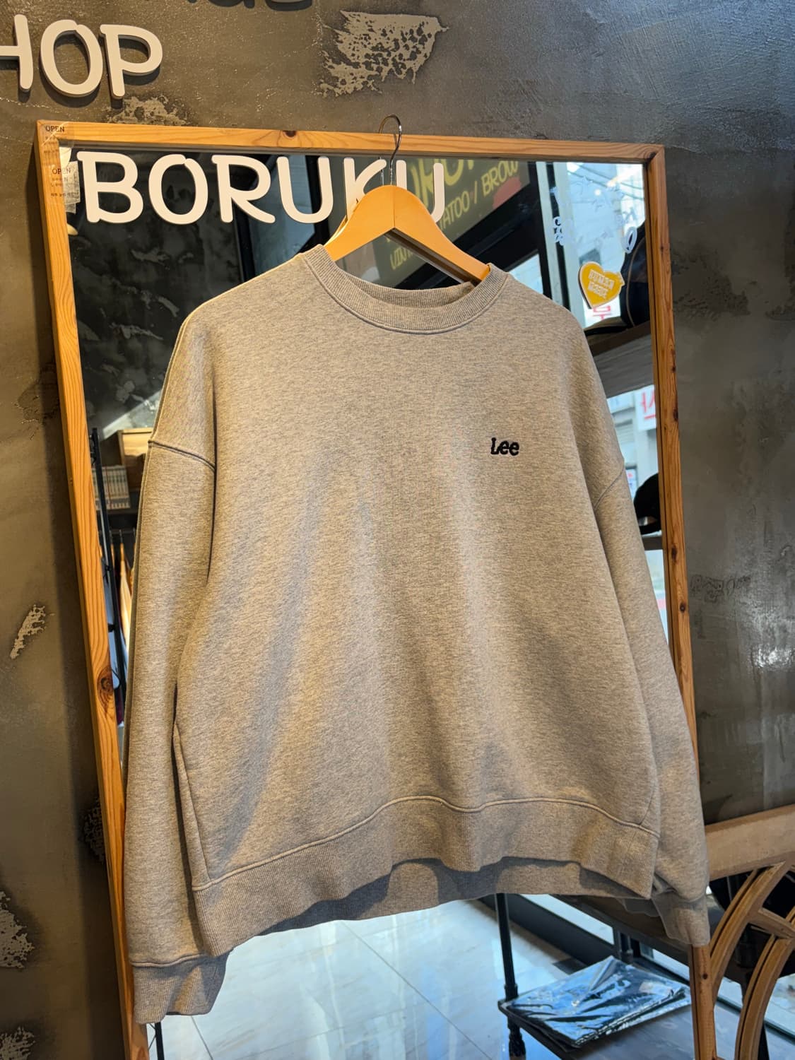 LEE  리 맨투맨 그레이 XL 상품이미지1