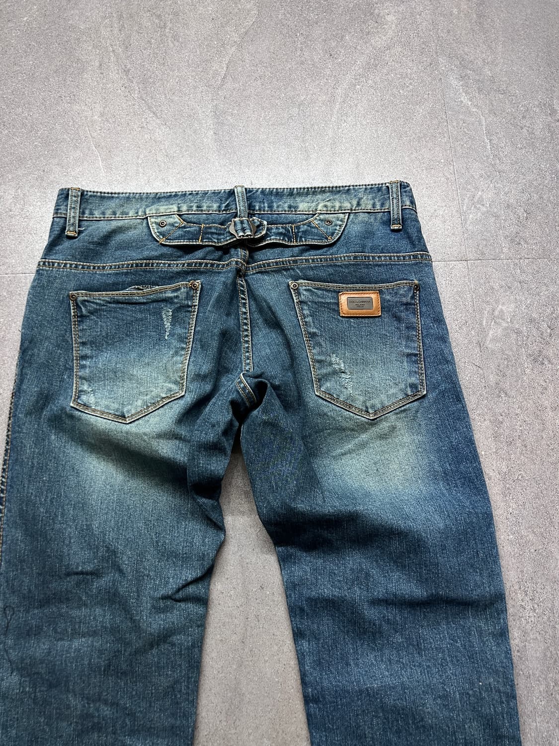 돌체앤가바나 신치백 슬림 스트레이트 데님 상품이미지7