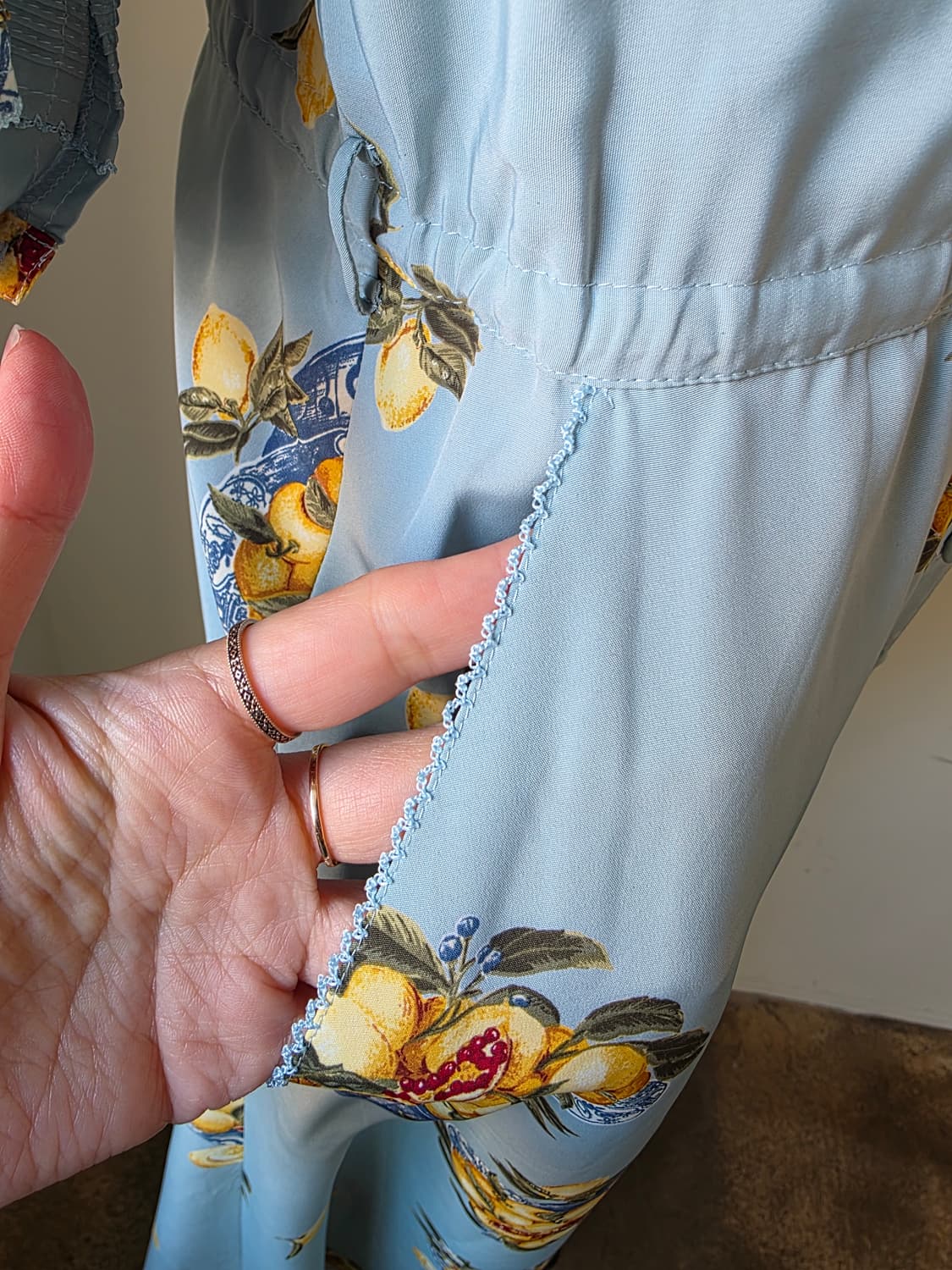 INGEBORG 플라워 패턴 롱 원피스 상품이미지4