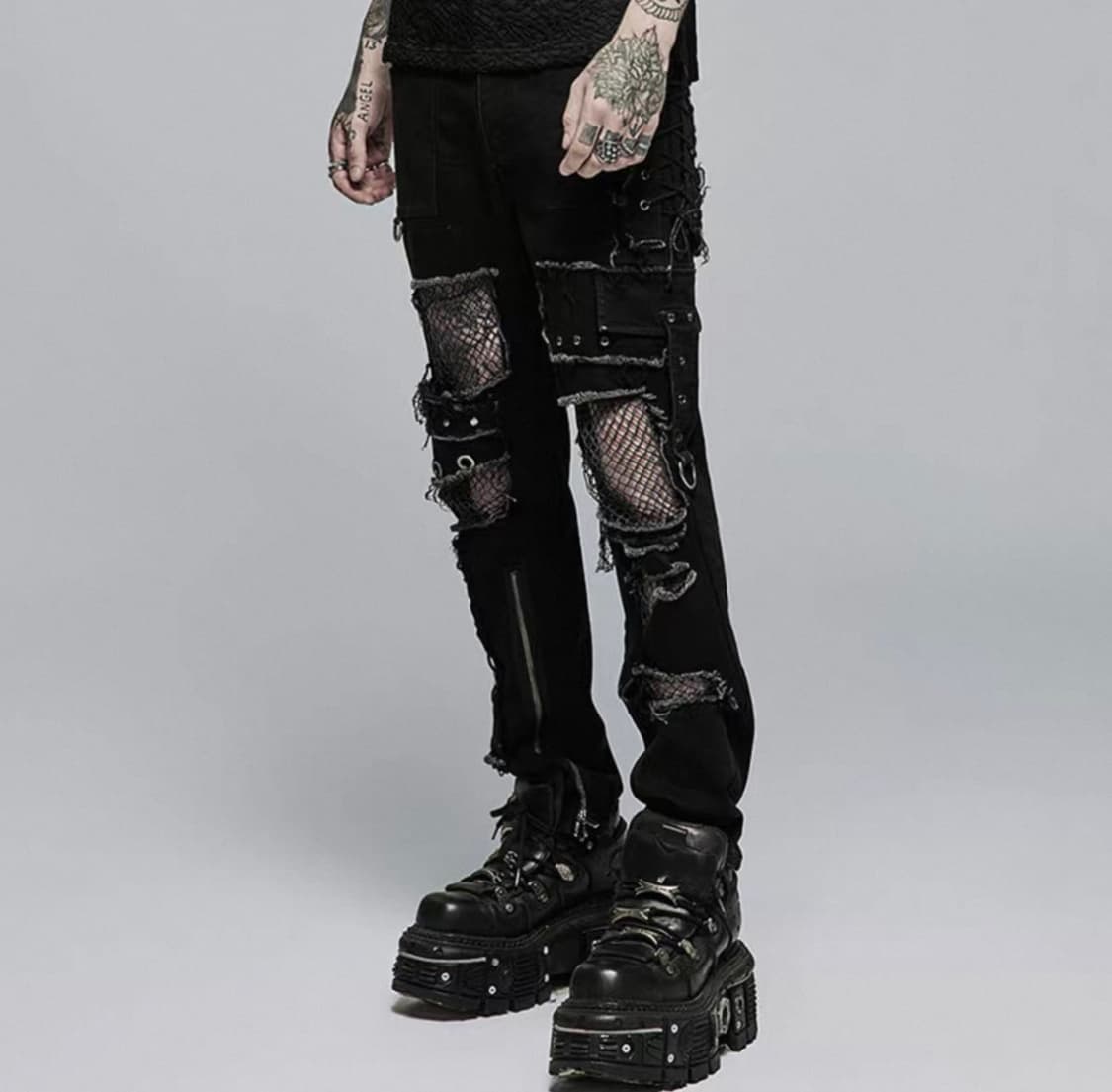 Punkrave Deranged World Trousers 상품이미지2