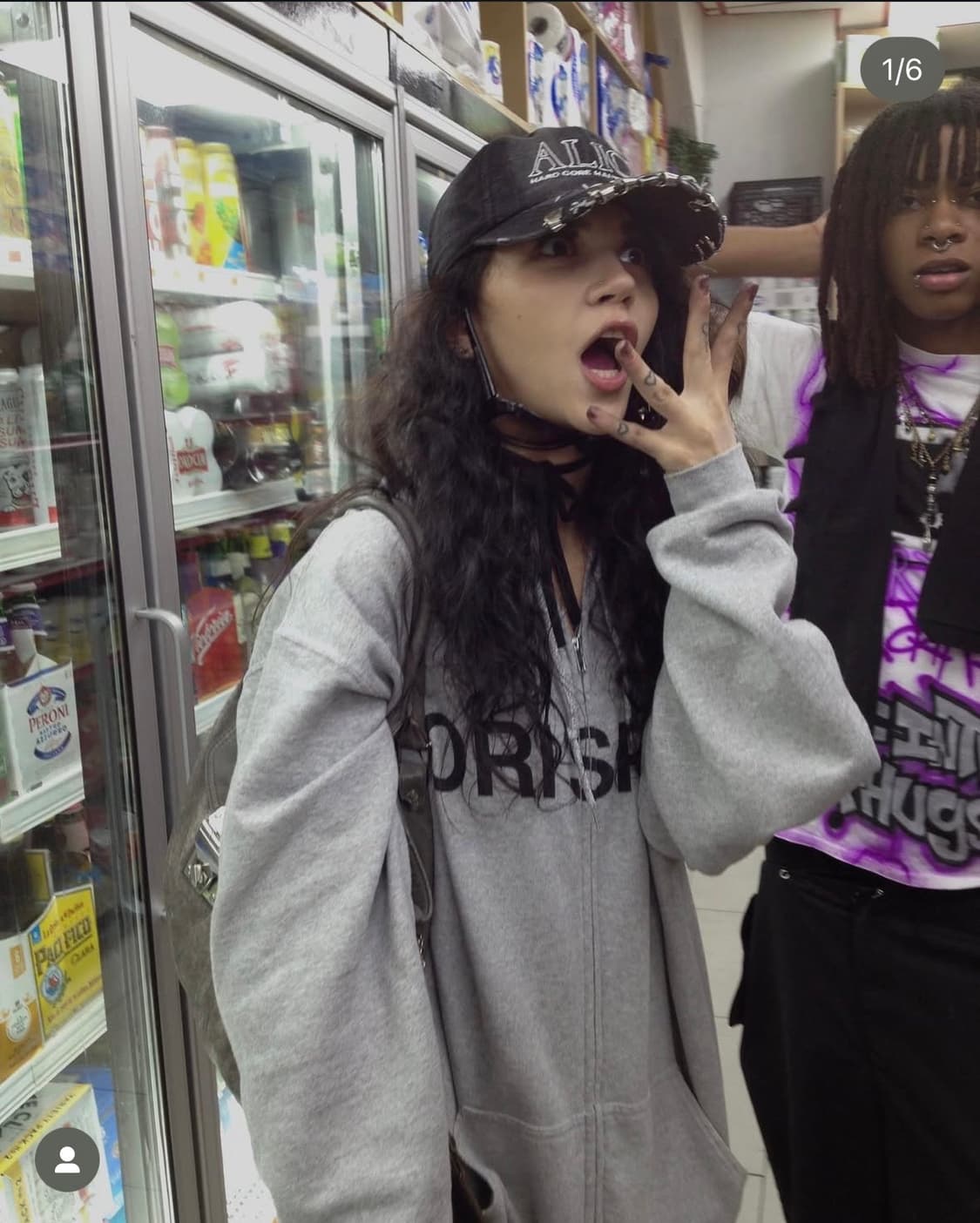 Yori Sport Text Zip-Up 상품이미지1