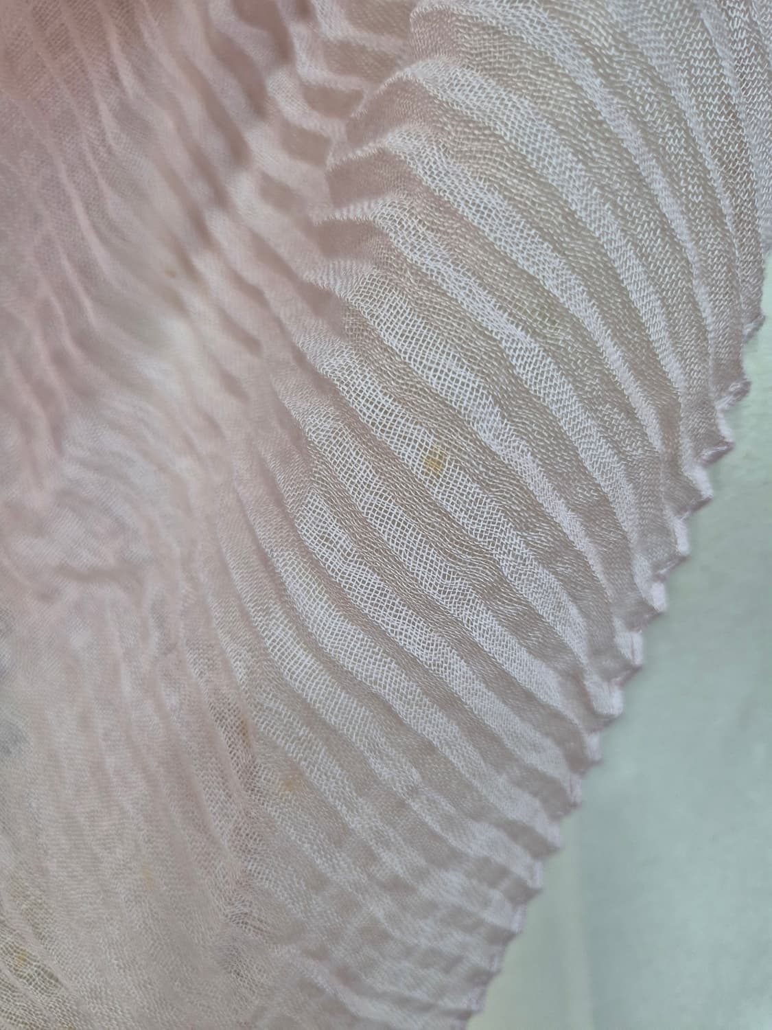 (Agnona ) 아뇨나 캐시미어 플리츠 머플러 상품이미지3