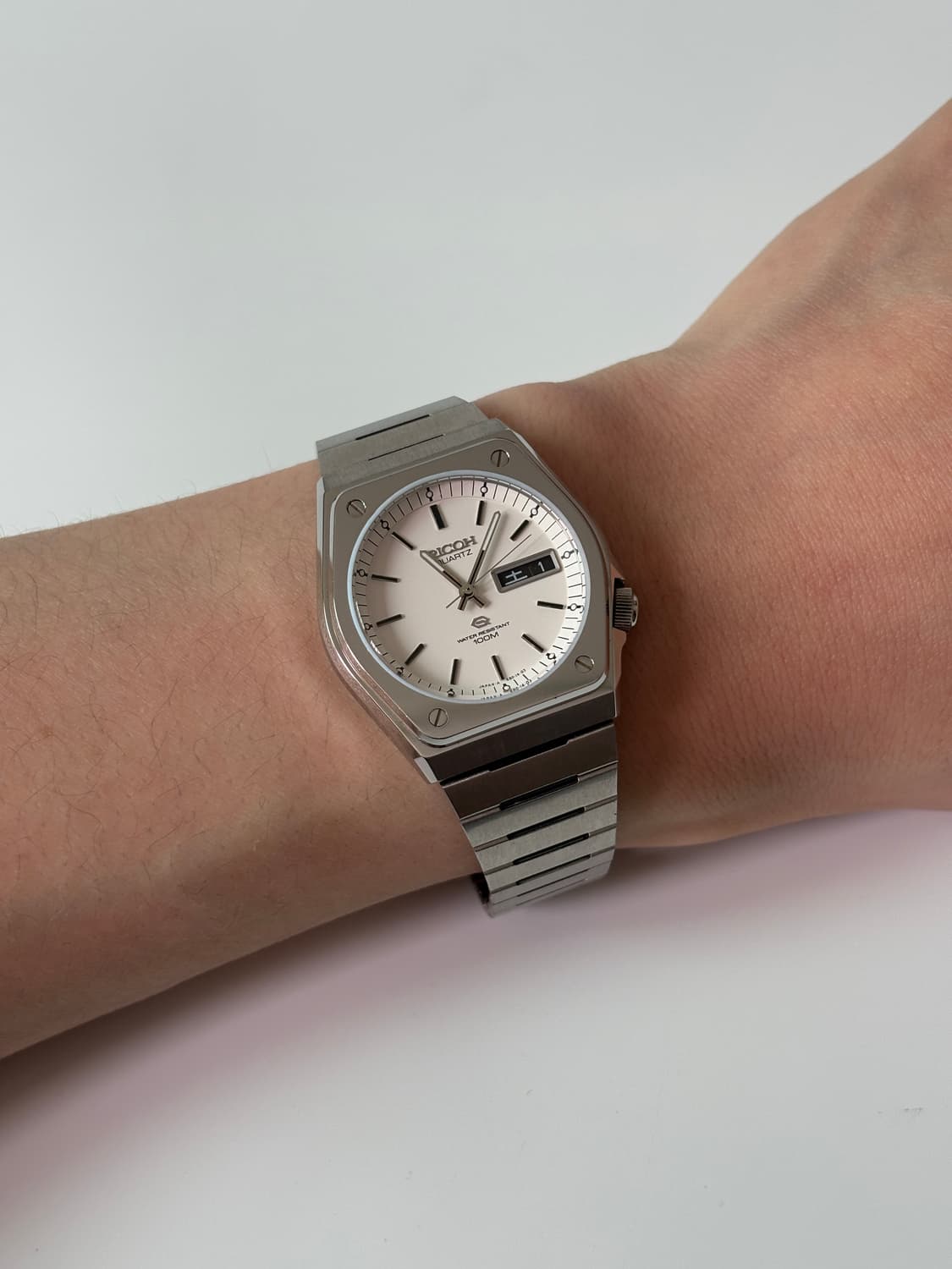 RICOH 1980s Hexagon Silver Riquartz 상품이미지7