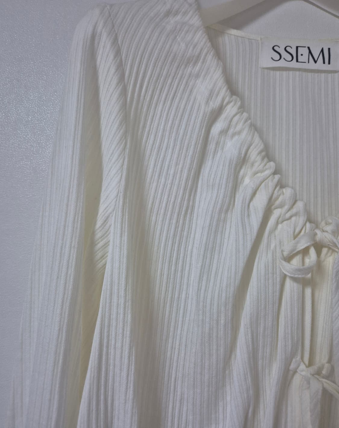 SSEMI 쎄미 블라우스 아이보리 상품이미지8