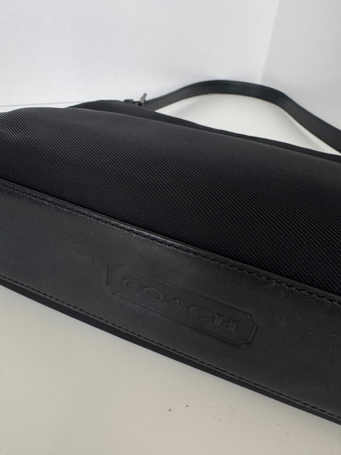 COACH 코치 빈티지 나일론 바게트 숄더백   상품이미지7