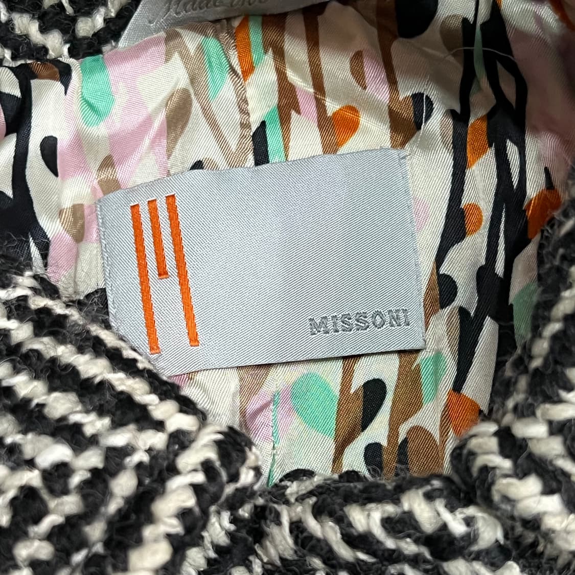  미쏘니 헤링본 울 맥코트 y14515 상품이미지6