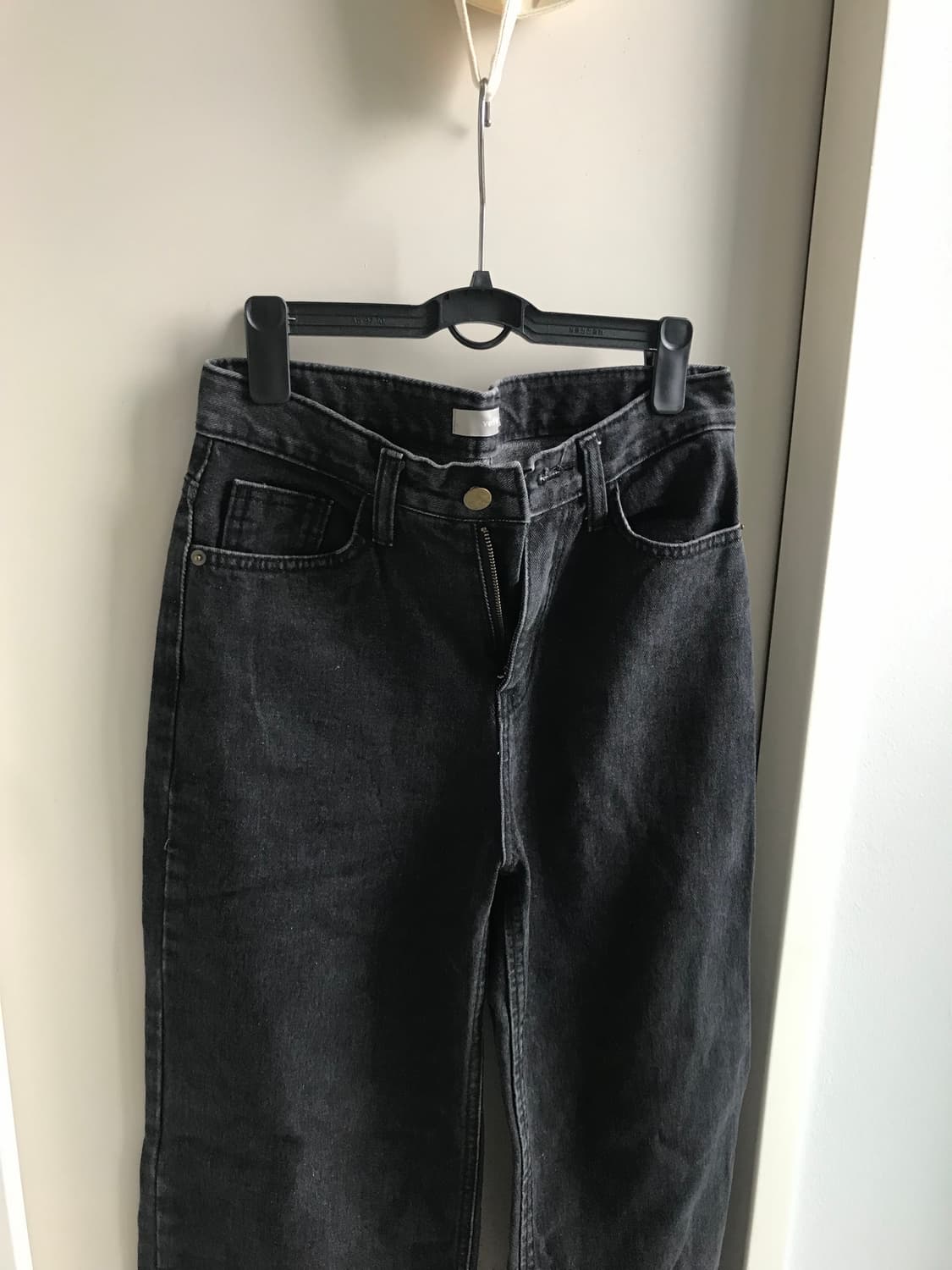 여성 블랙 데님 상품이미지1