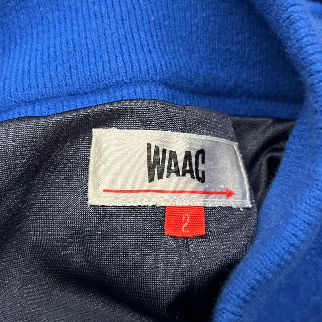 [ 정품/2 ] WAAC 왁 반집업 스웨터 b14 상품이미지6