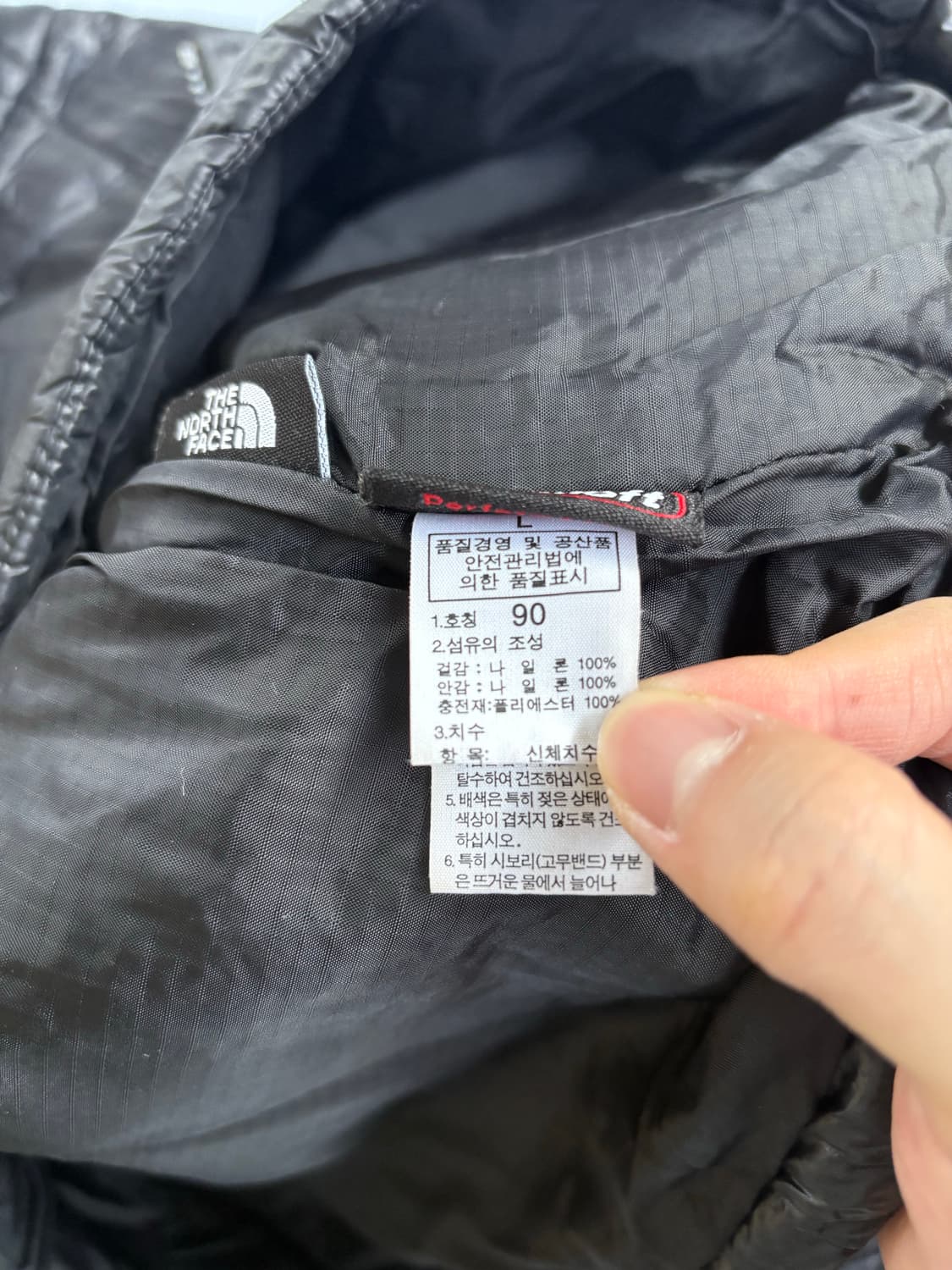 노스페이스 경량패딩 상품이미지5