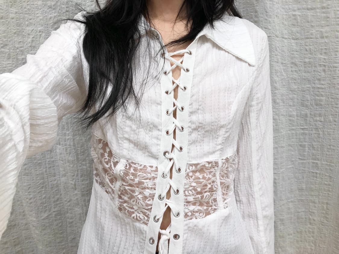 Vintage lace dream shirts 상품이미지3