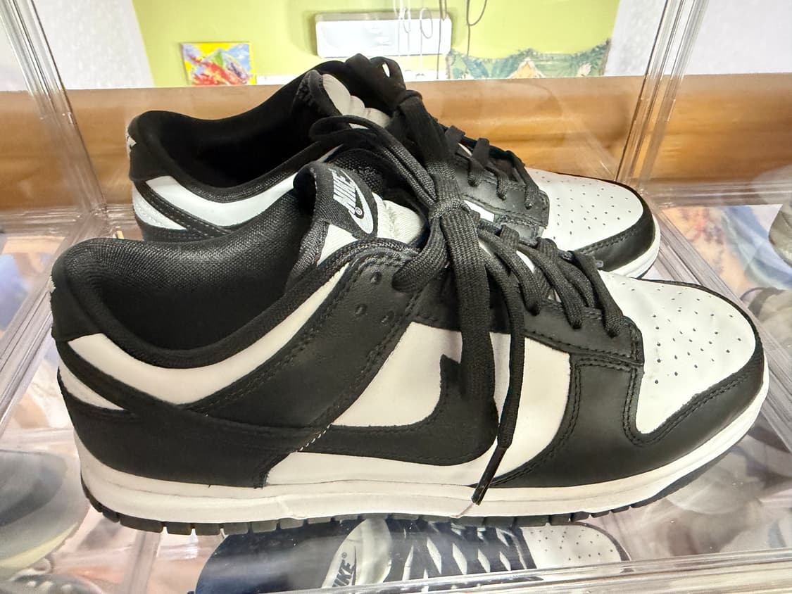 나이키 덩크 로우 범고래 265 1회 착용 새상품급  상품이미지1