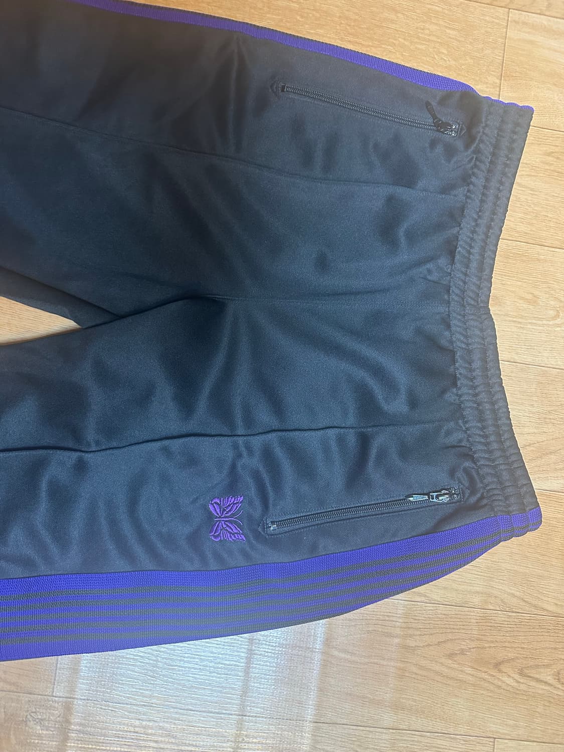 니들스 스트레이트 트랙팬츠 검보 m 상품이미지2